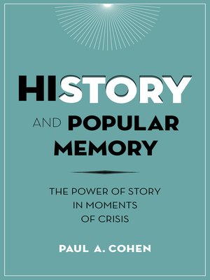 cover image of History and Popular Memory